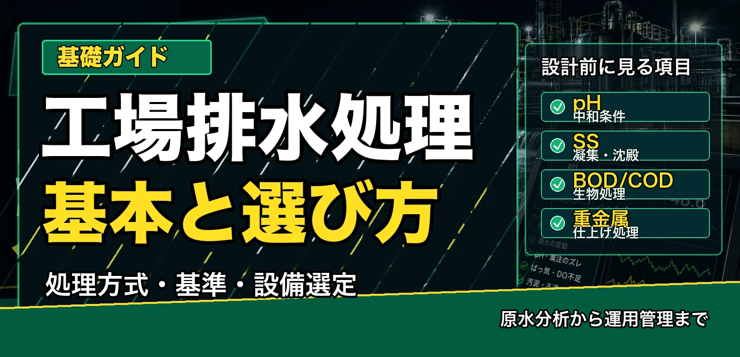 工場排水処理の基本ガイド サムネイル