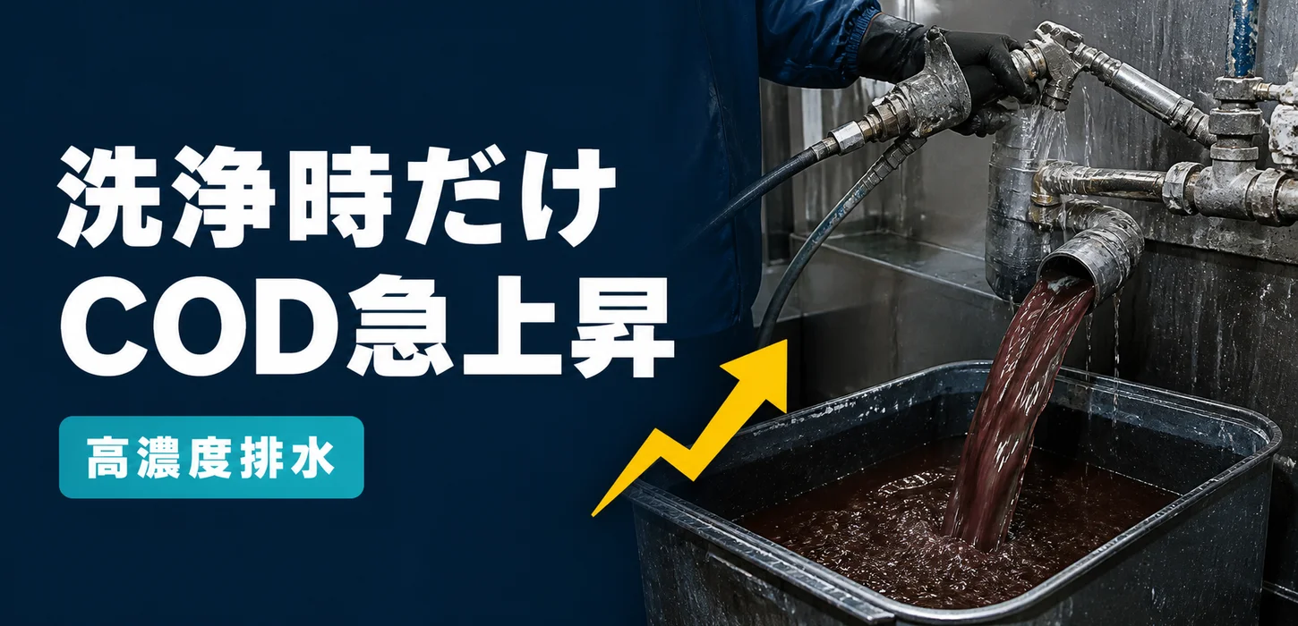水性塗料の洗浄排水はどう処理する？塗装機・配管・治具洗浄で発生する高濃度排水への対策 サムネイル
