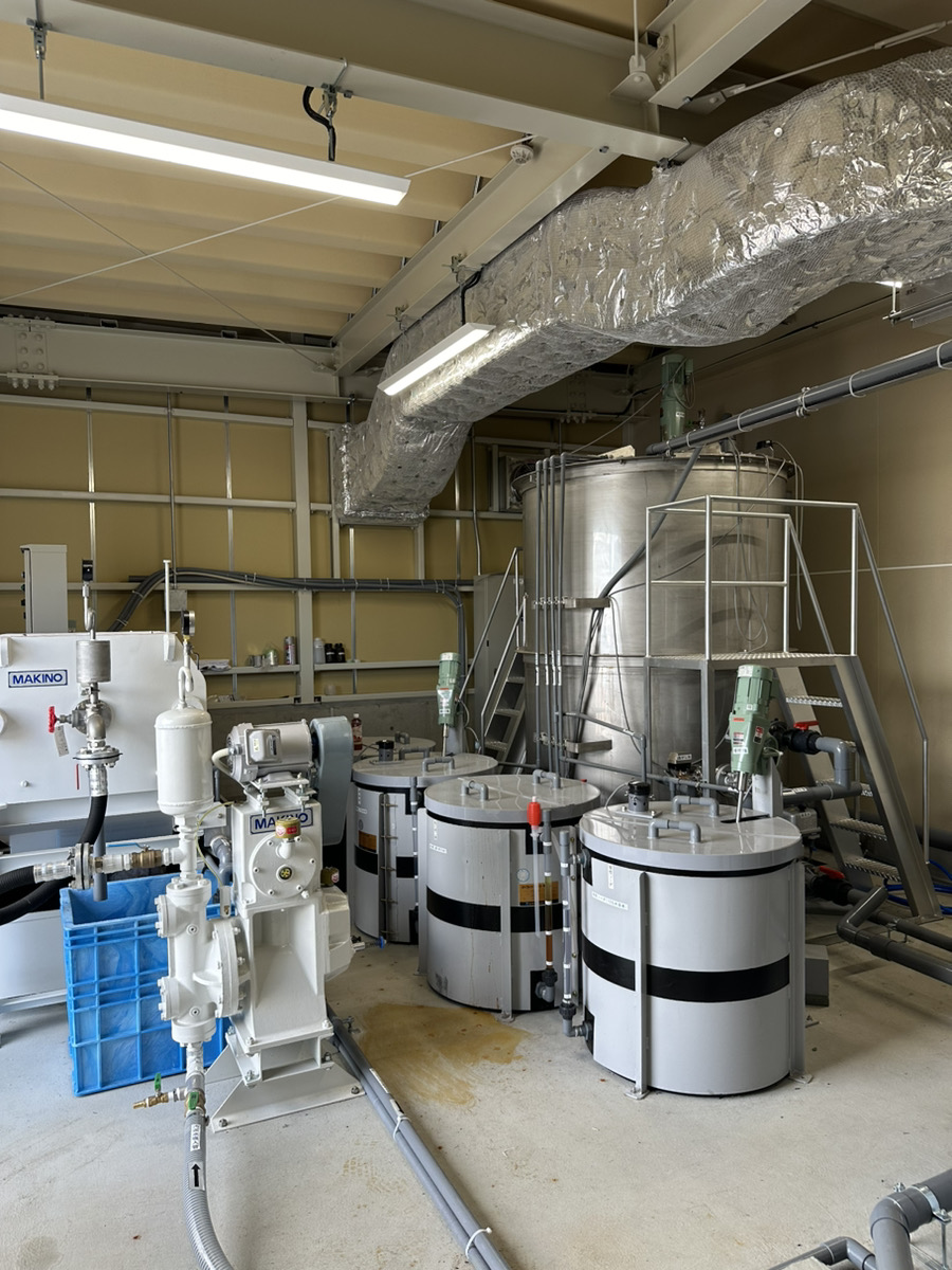 増澤技研の排水処理設備設置事例